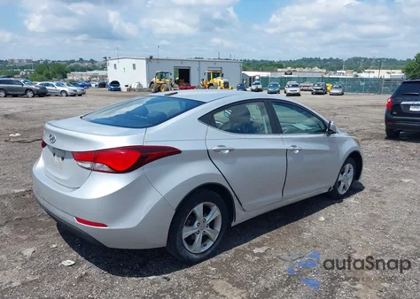 2016 Hyundai Elantra Value Edition из США, поврежденный, VIN KMHDH4AE4GU566561